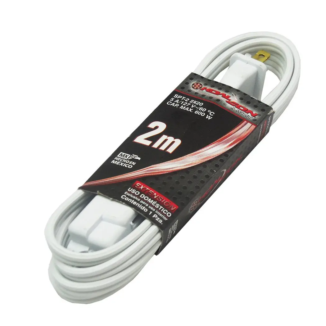 Extensión Traka 2 Mts Blanca - La Nueva Eléctrica 1