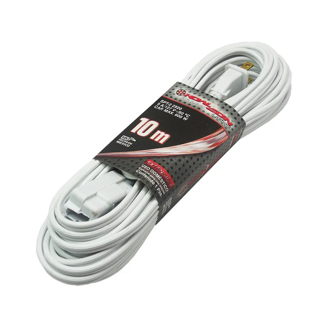 Extensión Traka 10 Mts Blanca - La Nueva Eléctrica 1
