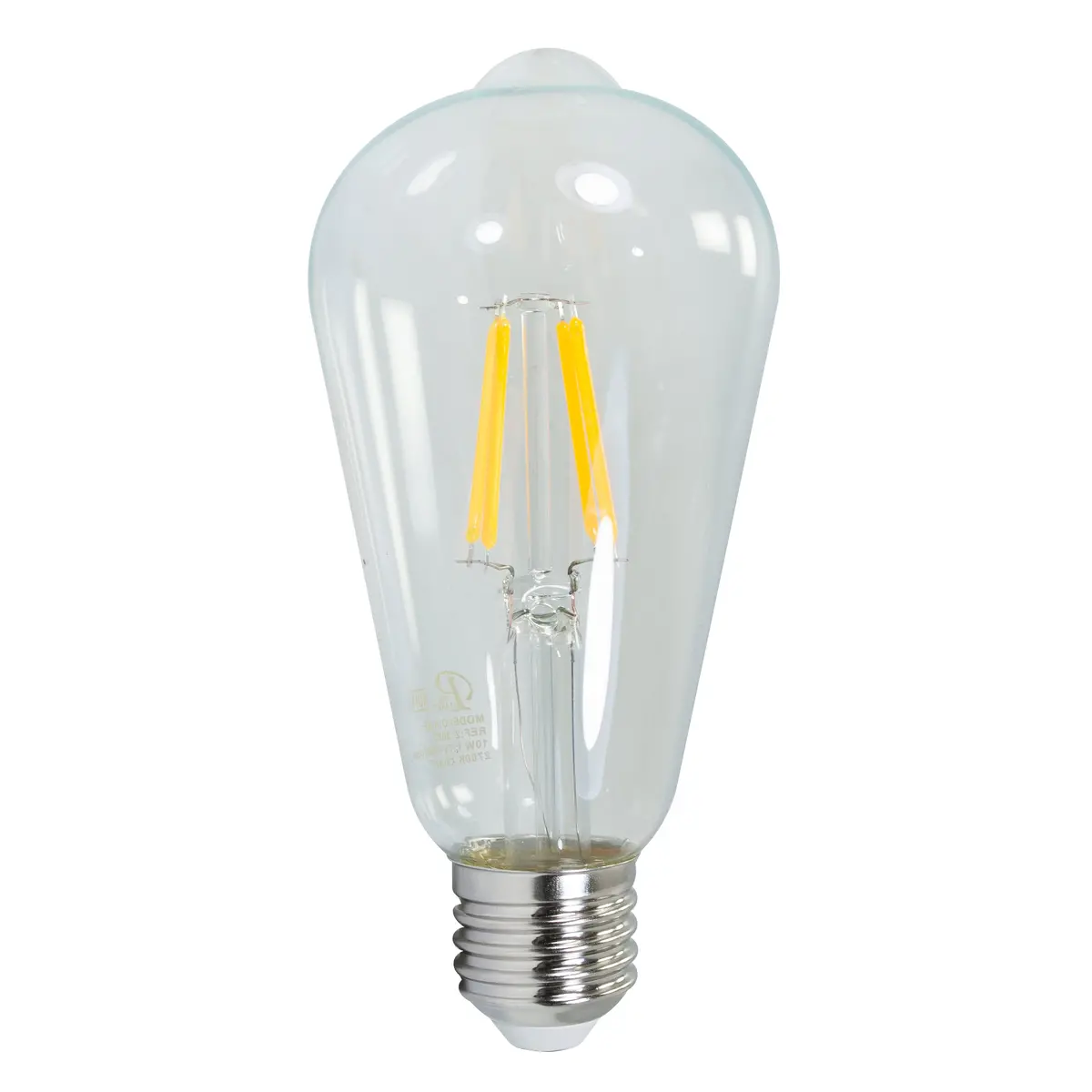 Foco Pinmarkt Led 4W Vintage St64 Edison Transparente - La Nueva Eléctrica 1