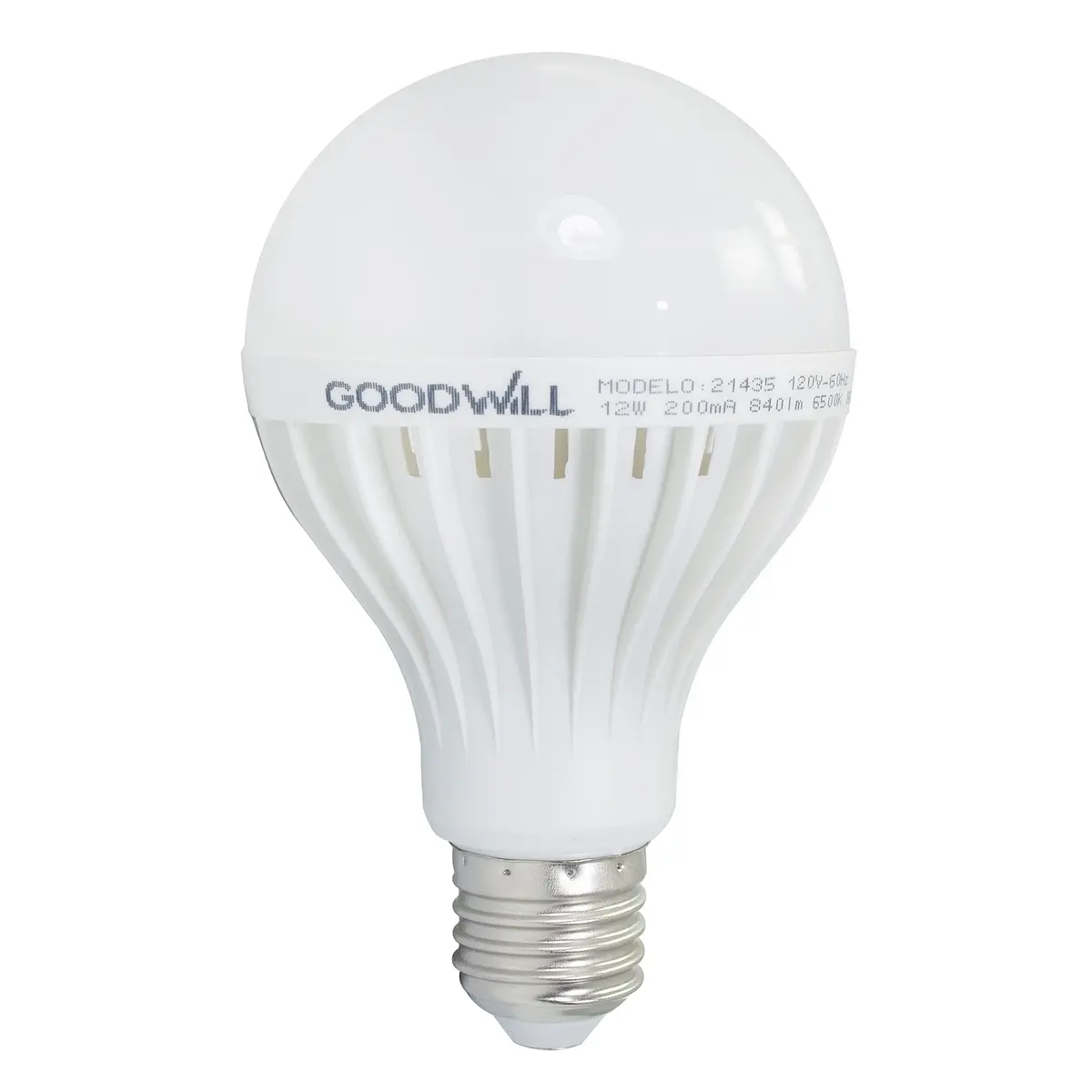 Foco Good Will Tipo Bulbo 12W Frío 21435 - La Nueva Eléctrica 1