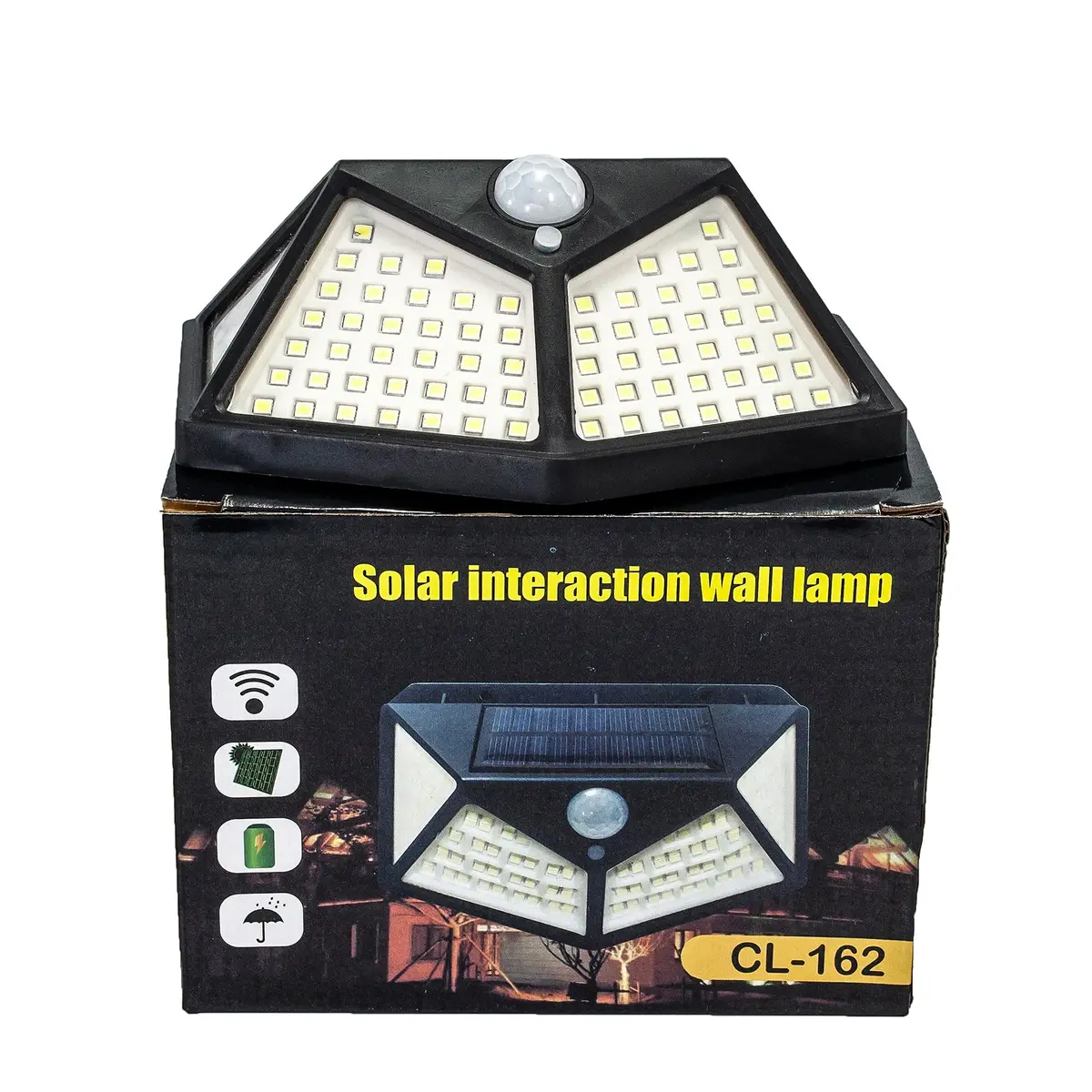 Arbotante Pinmark Led Solar Sensor De Movimiento - La Nueva Eléctrica 1