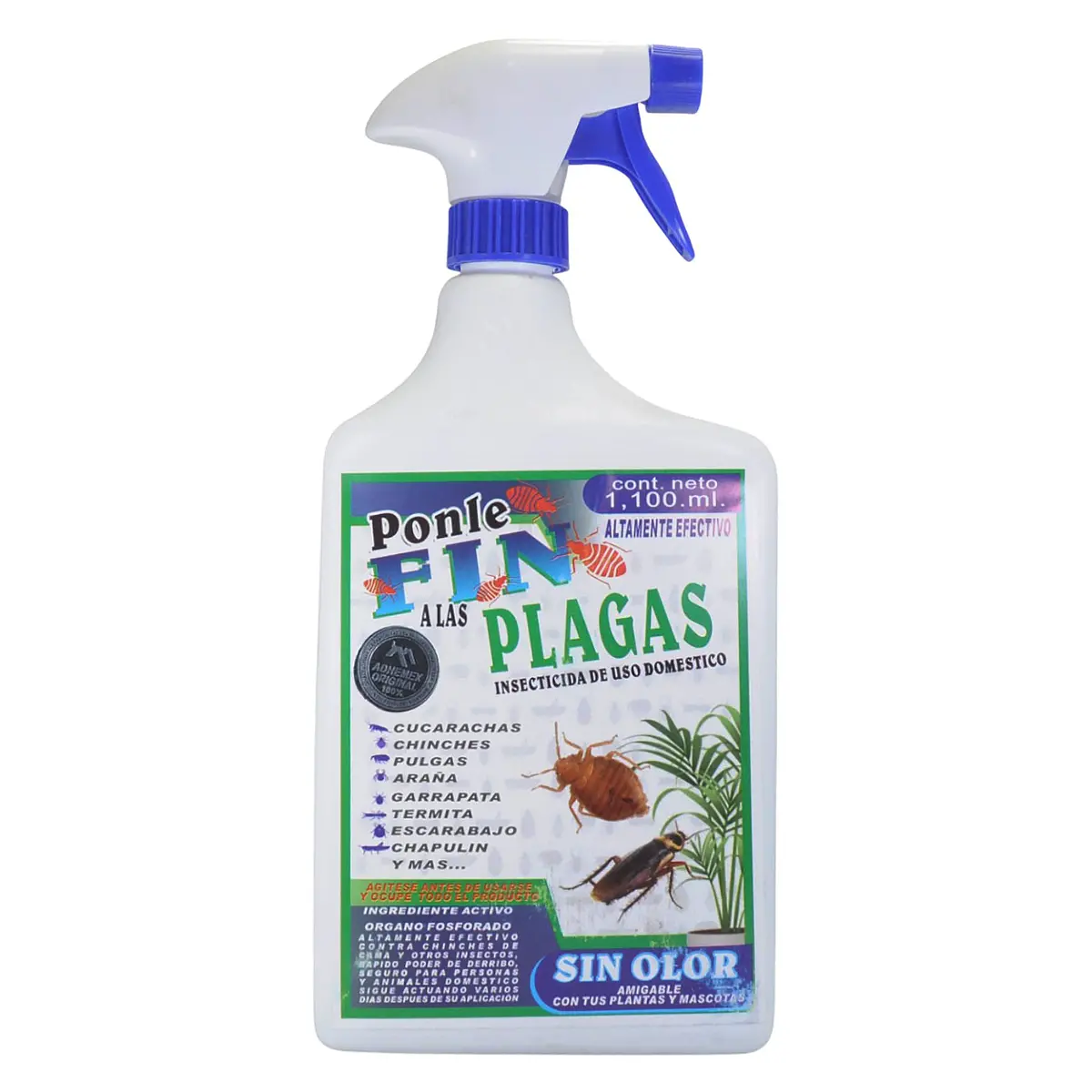 Insecticida Ponle Fin Azul 1