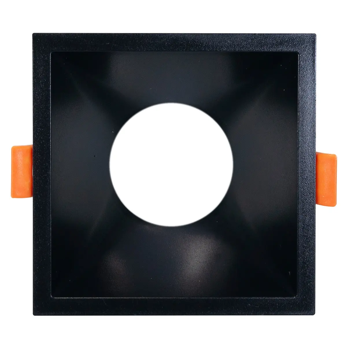 Spot Gw Fijo Cuadrado Negro Mr16 - La Nueva Eléctrica 1