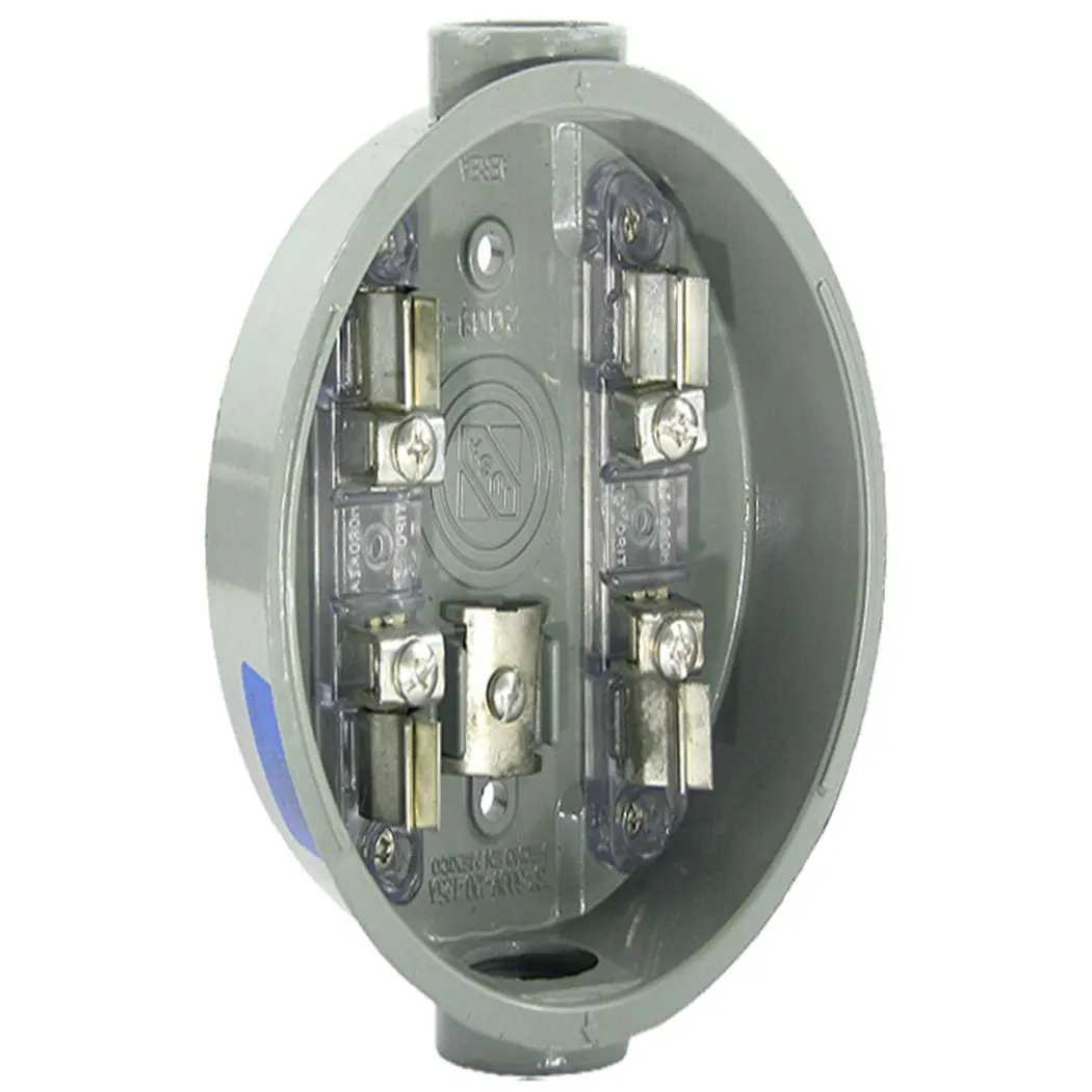 Base Iusa Para Medidor Bifásica 5 Terminales Con Seguridad 2010-5 (207221) - La Nueva Eléctrica 1