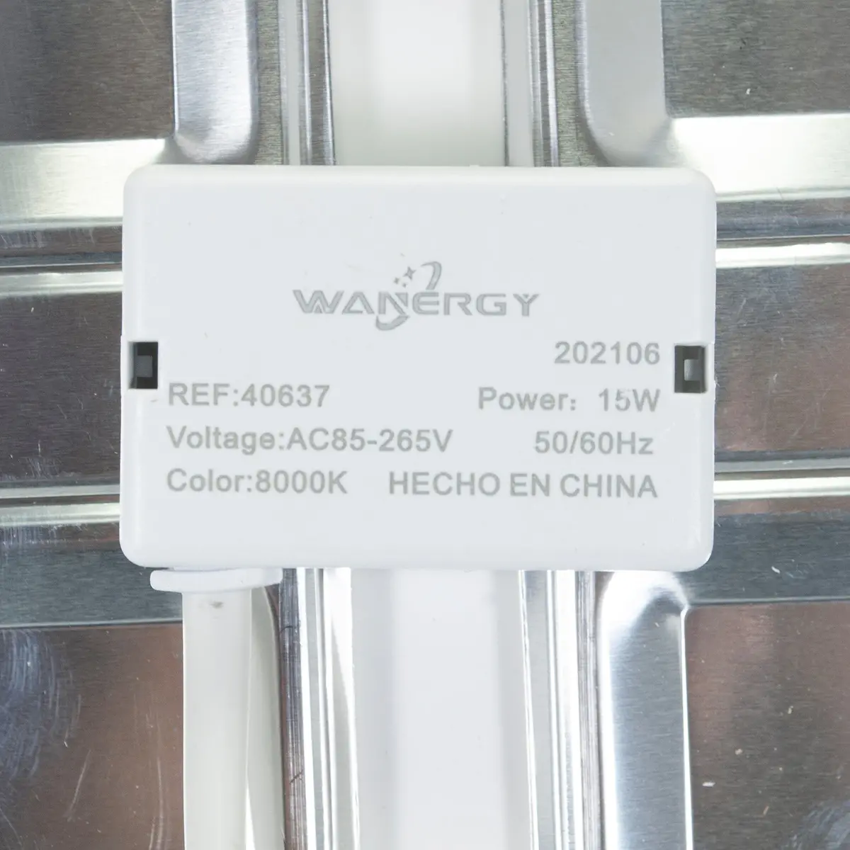 Empotrado Wanergy Led 15W Redondo - La Nueva Eléctrica 1