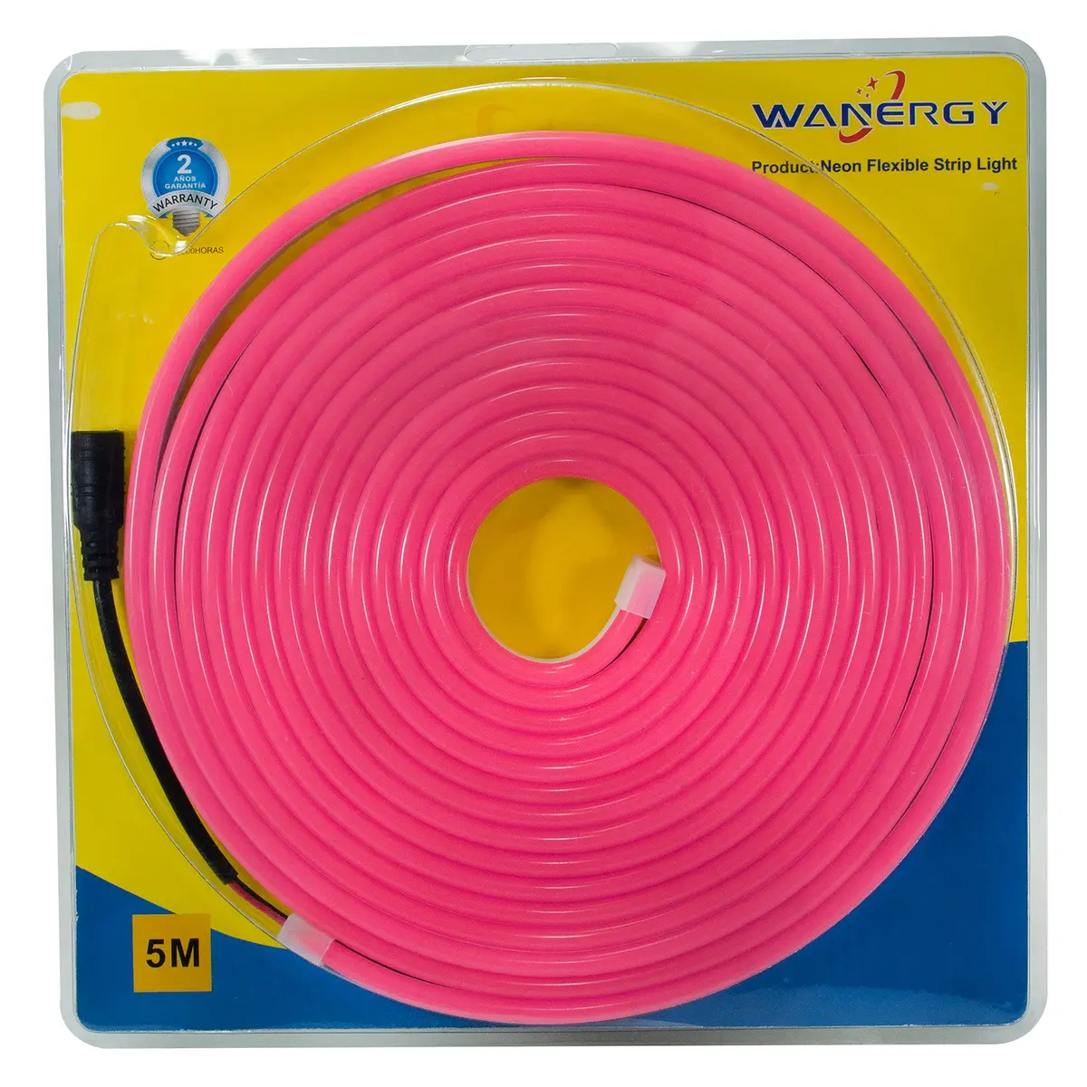 Manguera Wanergy Led Neón 6W 5 Mts Rosa 60132 - La Nueva Eléctrica 1