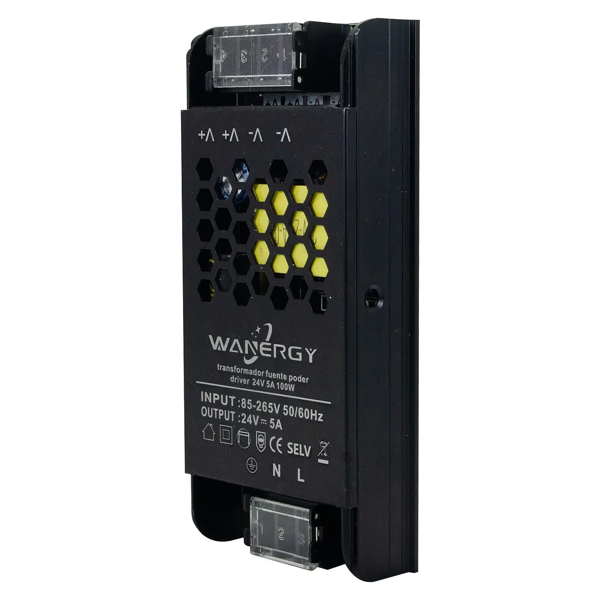 Fuente Wanergy 5Amp 24V 60W Cob - La Nueva Eléctrica 1