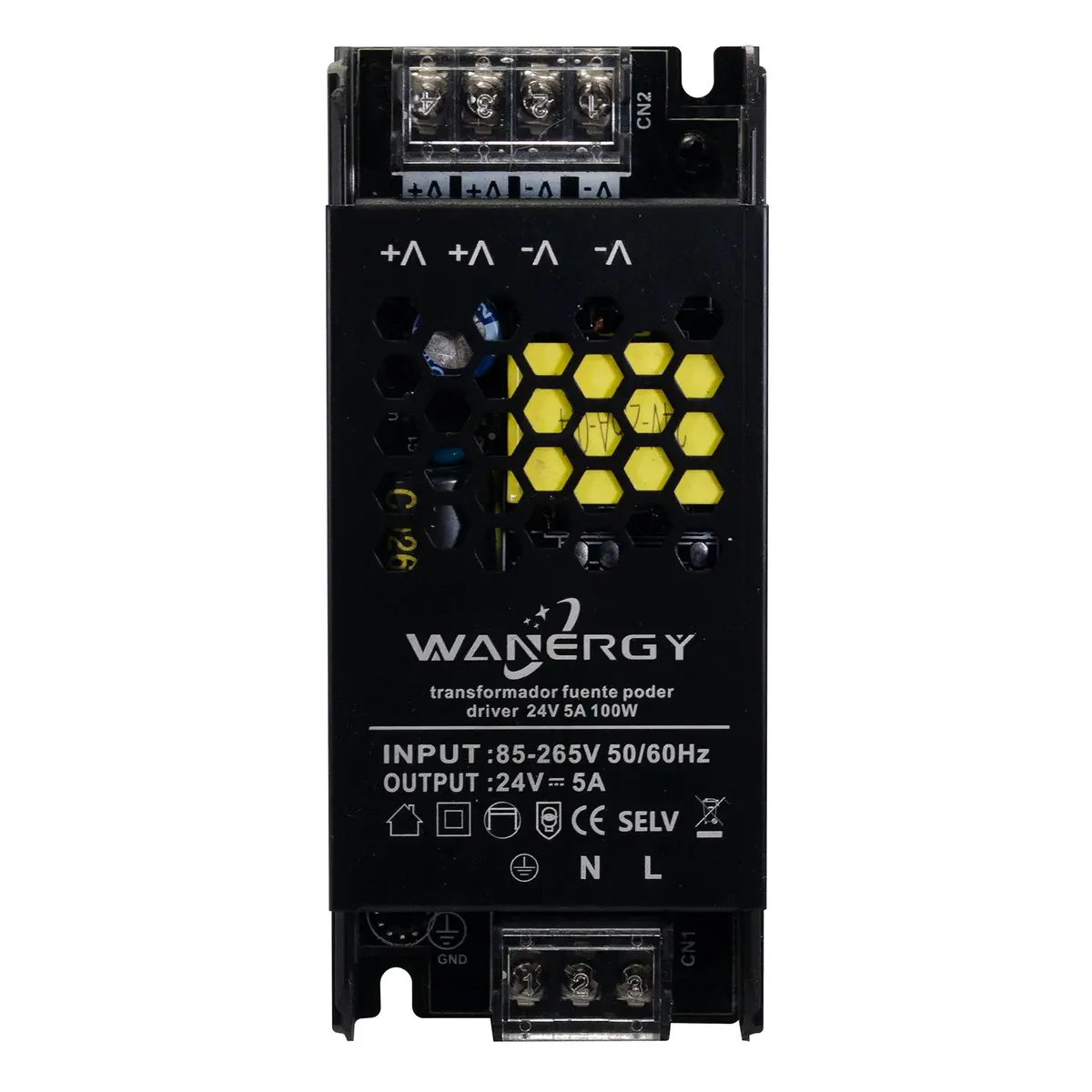 Fuente Wanergy 5Amp 24V 60W Cob - La Nueva Eléctrica 2