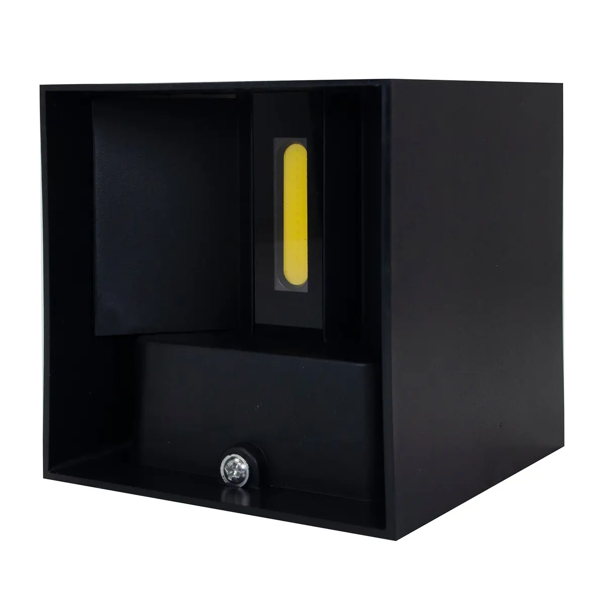 Arbotante Wanergy 12W Negro Luz Fría - La Nueva Eléctrica 1