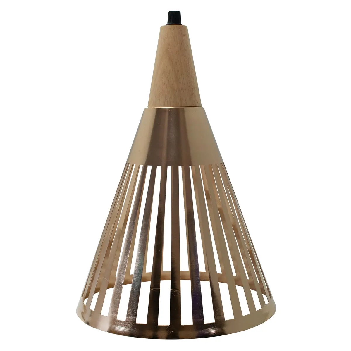 Lámpara Wanergy Colgante Raqueta Decorativo Moderno Dorado - La Nueva Eléctrica 1
