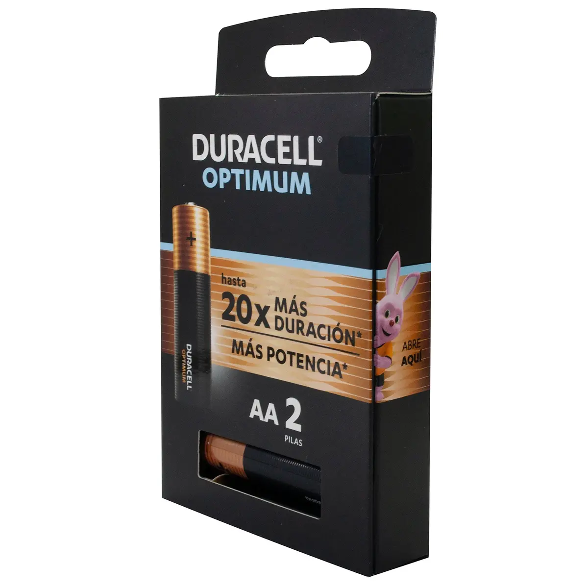 Pila Duracell Optimum Aa Con 2 Pilas - La Nueva Eléctrica 1