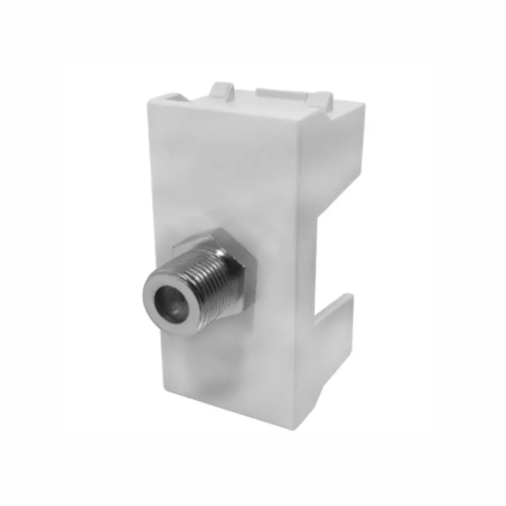 Toma Leviton Modular Coaxial Gris - La Nueva Eléctrica 1
