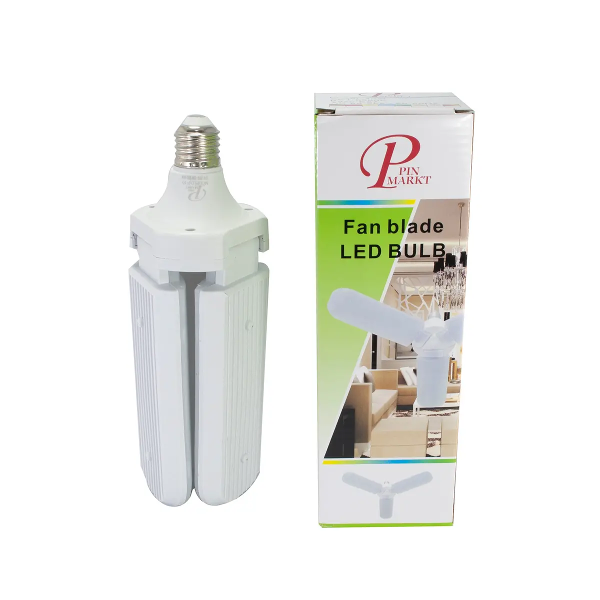 Foco Pinmark Led 45W Tipo Ventilador 3 Aspas - La Nueva Eléctrica 1