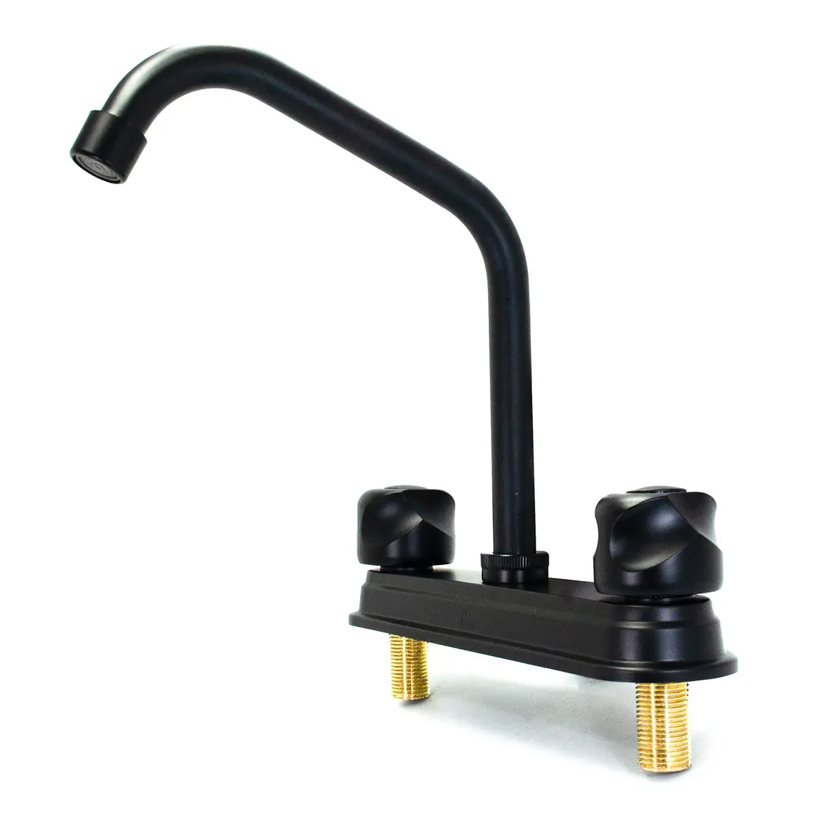 Mezcladora Gw Negro Mate Cuello Alto - La Nueva Eléctrica 1