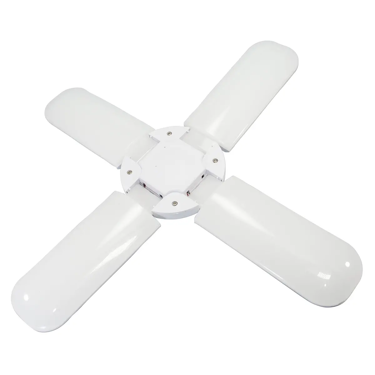 Foco Wanergy Led 60W Tipo Ventilador 4 Aspas Transparente - La Nueva Eléctrica 1