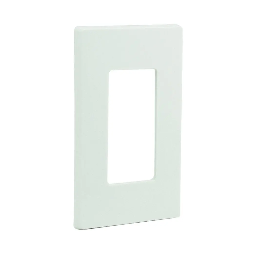 Placa Leviton Decora Plus 1V Blanca - La Nueva Eléctrica 1
