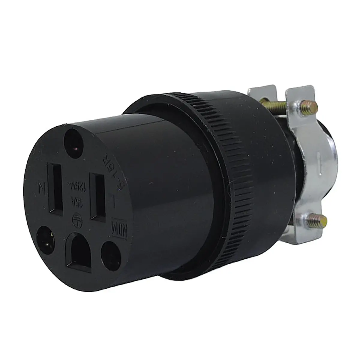 Contacto Adir Industrial Hule 15Amps - La Nueva Eléctrica 1