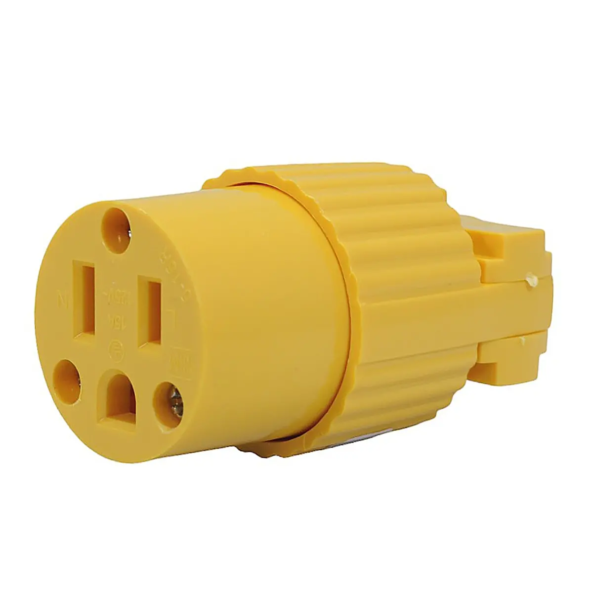 Contacto Adir Industrial Amarillo 15Amps - La Nueva Eléctrica 1