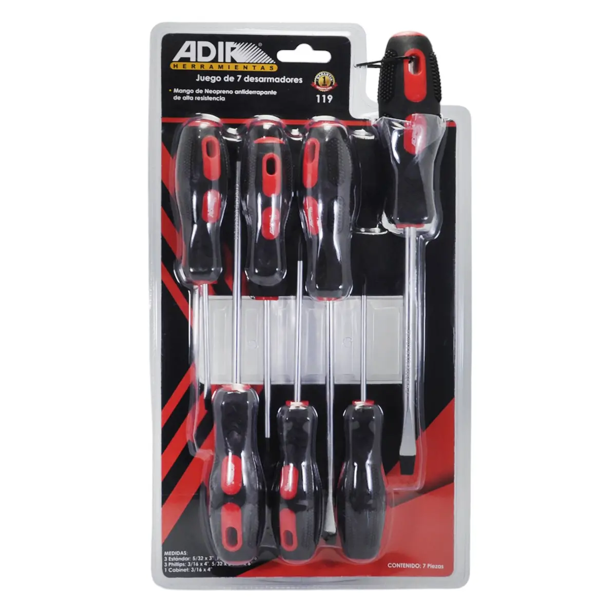 Desarmador Adir 7Pz - La Nueva Eléctrica 1