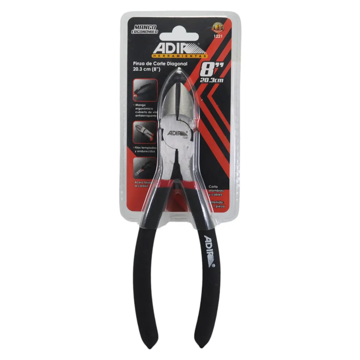 Pinzas Adir De Corte Diagonal 8" - La Nueva Eléctrica 1