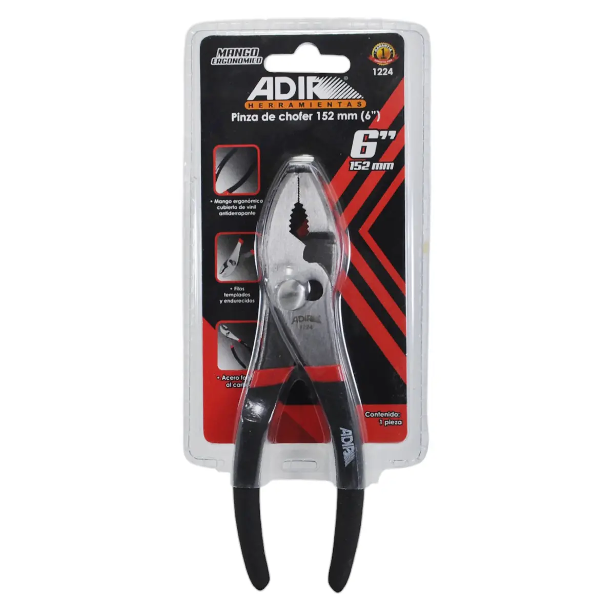Pinza Adir De Chofer 6" - La Nueva Eléctrica 1