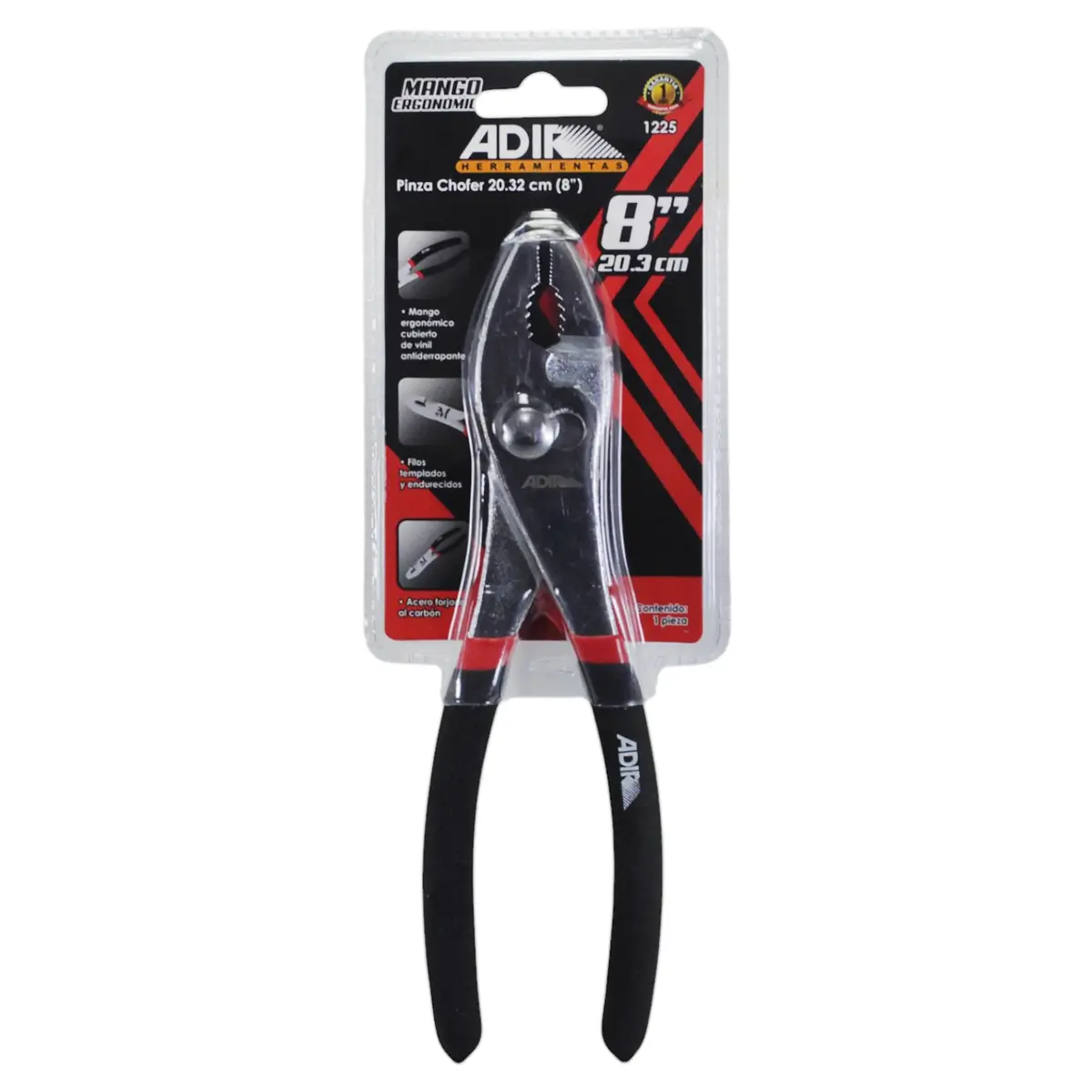 Pinza Adir De Chofer 8" - La Nueva Eléctrica 1