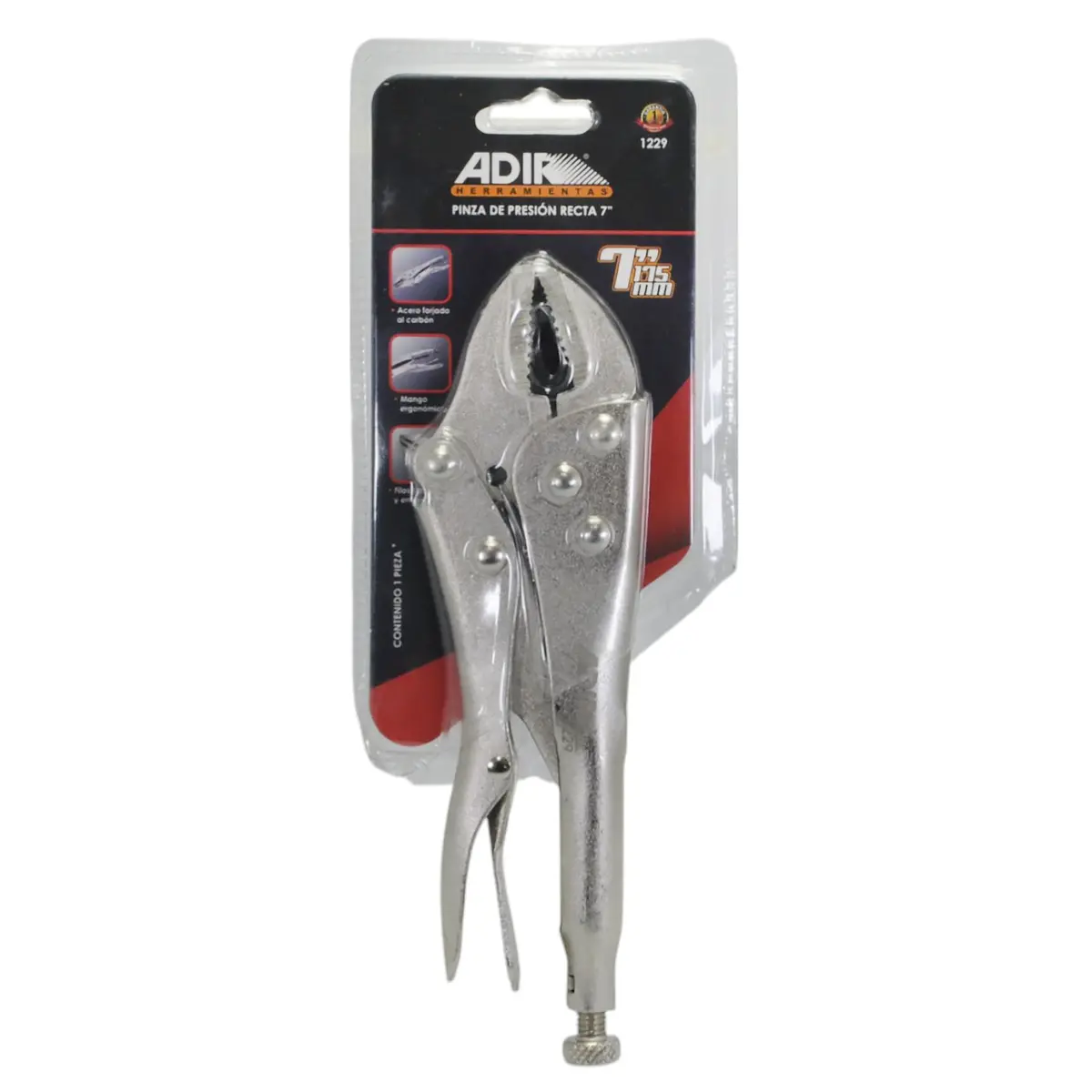 Pinza Adir De Presión Recta 7" - La Nueva Eléctrica 1