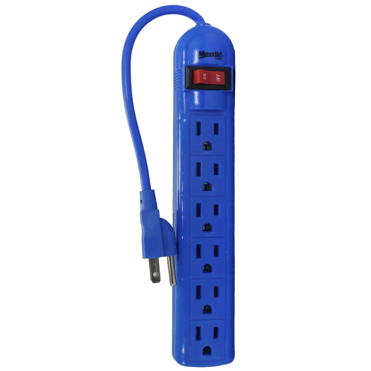 Multicontacto Adir 6 Contacto Azul - La Nueva Eléctrica 1