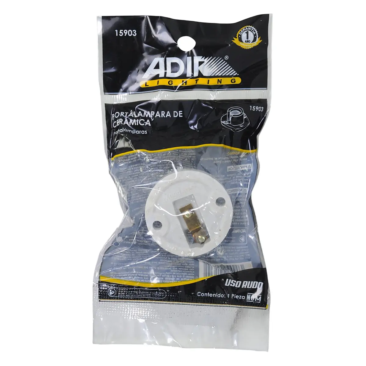 Soquet Adir De Porcelana E14 - La Nueva Eléctrica 1