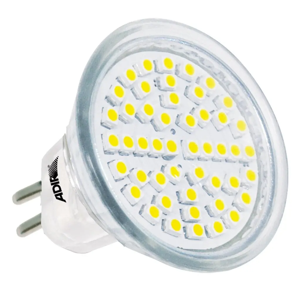 Foco Adir 48 Leds 5W Mr16 Cálido - La Nueva Eléctrica 1