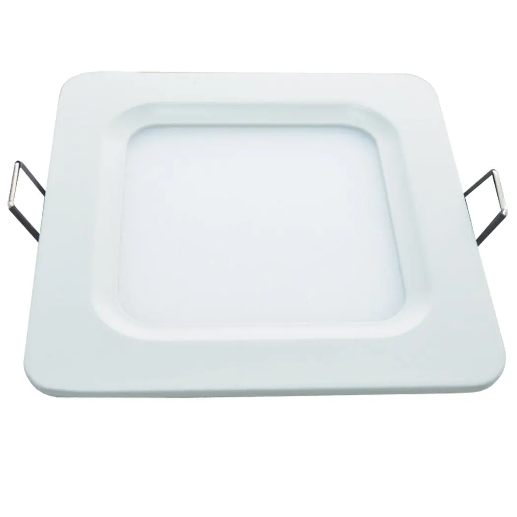 Empotrado Adir Extra Plano Cuadrado Liso 12W Frío - La Nueva Eléctrica 1