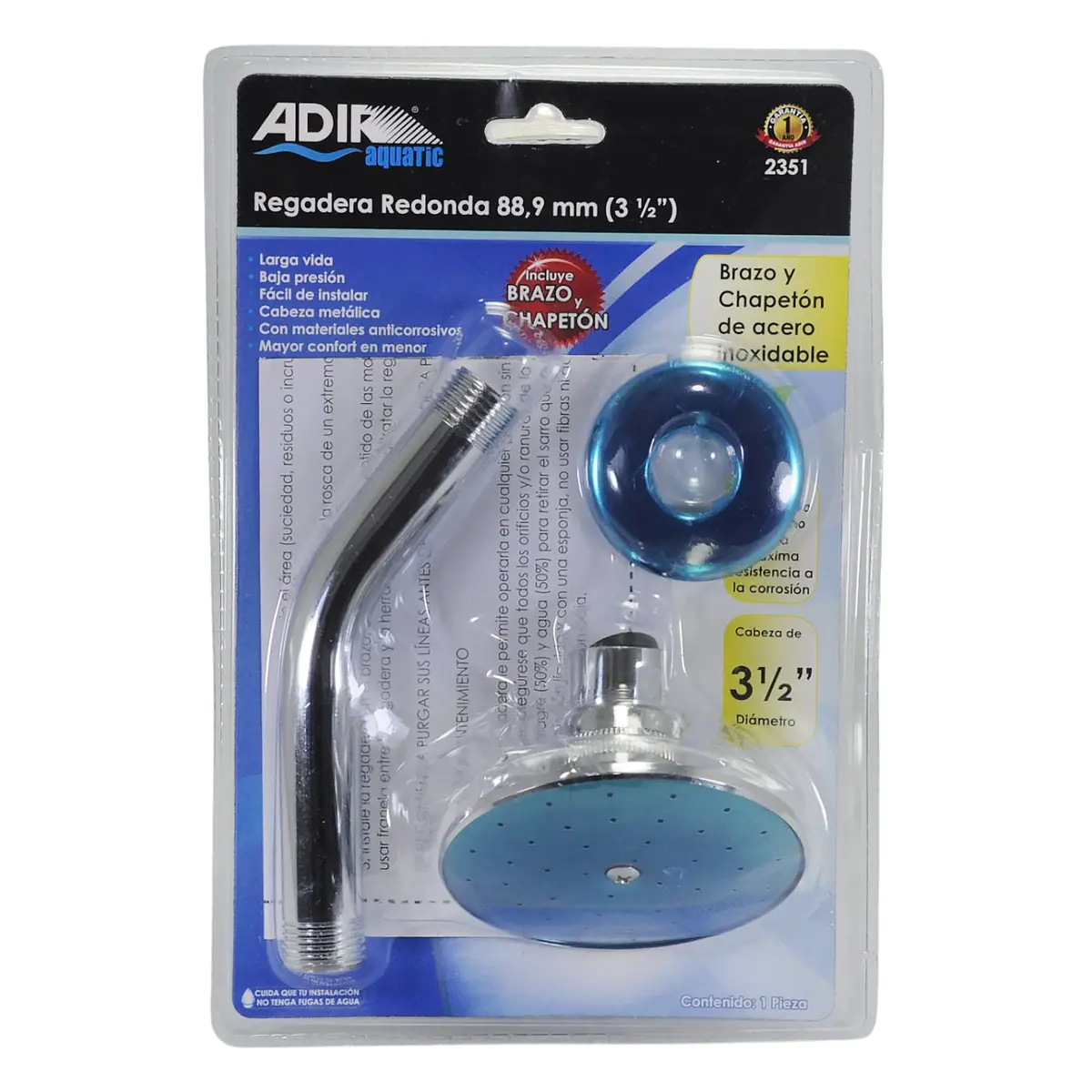 Adir Redonda 3½" - La Nueva Eléctrica 1
