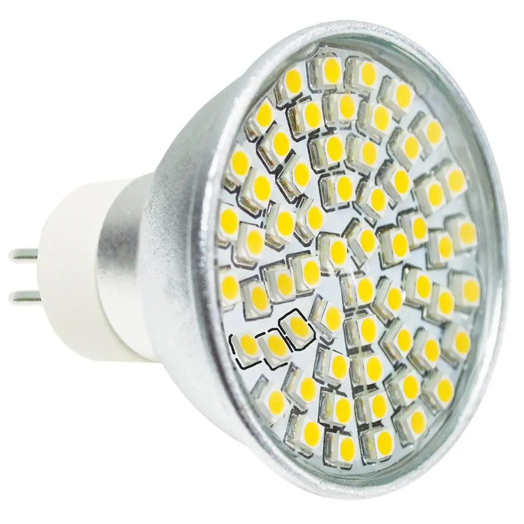Foco Adir 60 Leds Smd Cob Mr16 Blanco Cálido - La Nueva Eléctrica 1