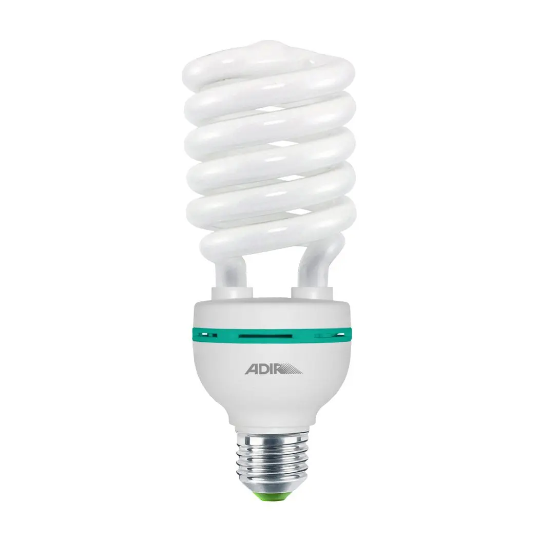 Foco Adir Ahorrador Espiral E27 65 Watts Blanco - La Nueva Eléctrica 1