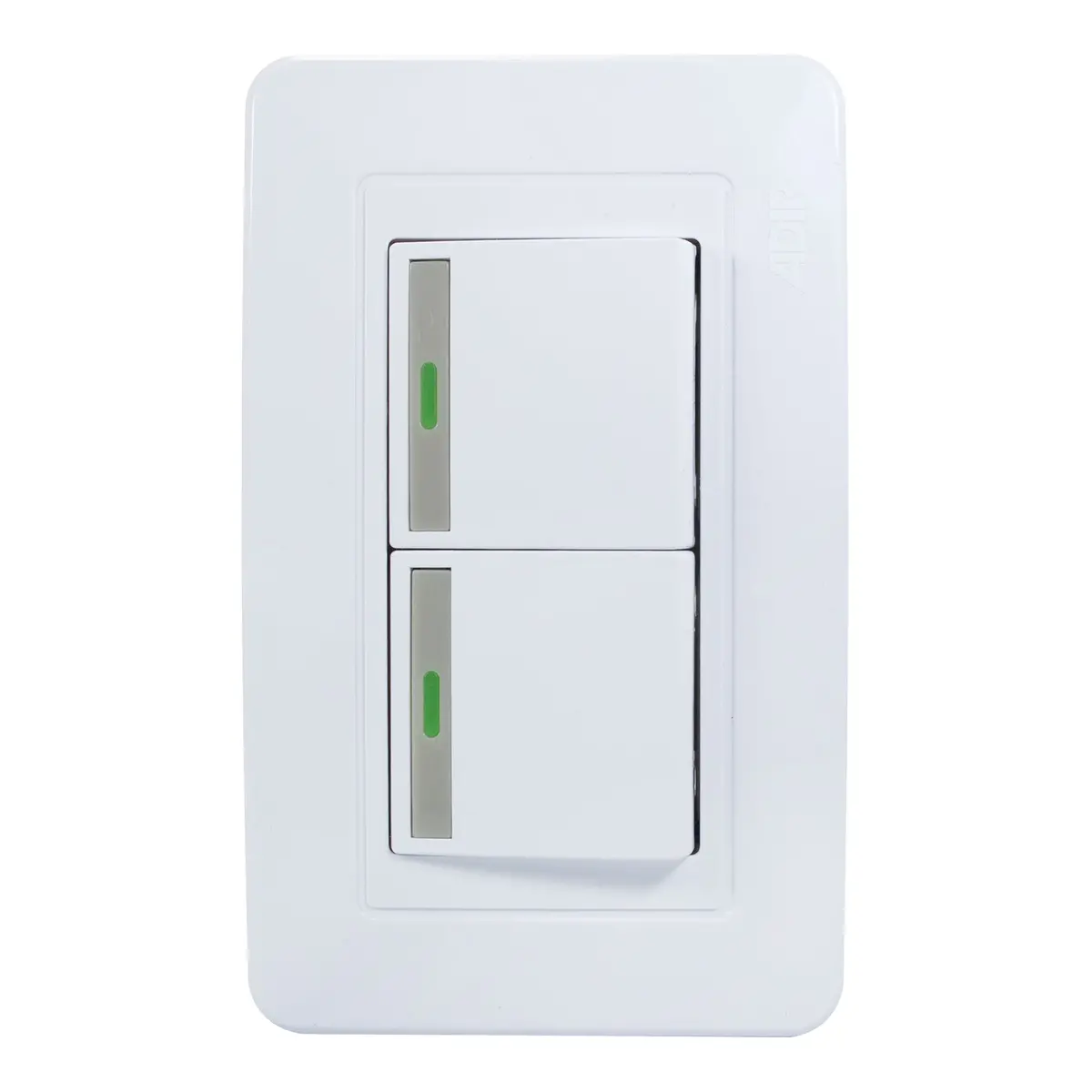 Placa Adir Capri Armada Con 2 Apagadores Sencillos - La Nueva Eléctrica 2