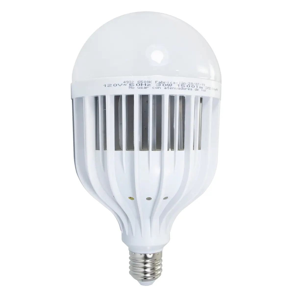 Foco Adir Bulbo Alto Poder Jumbo 30W Cálido - La Nueva Eléctrica 1