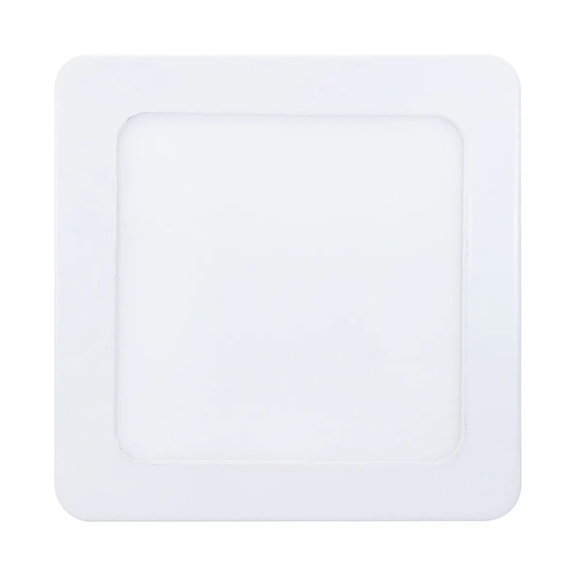 Luminario Adir Cuadrado De Sobreponer 6W Blanco - La Nueva Eléctrica 2