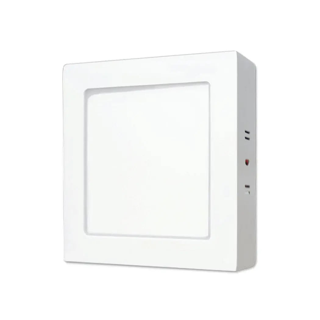 Luminario Adir Cuadrado De Sobreponer 12W Blanco - La Nueva Eléctrica 1