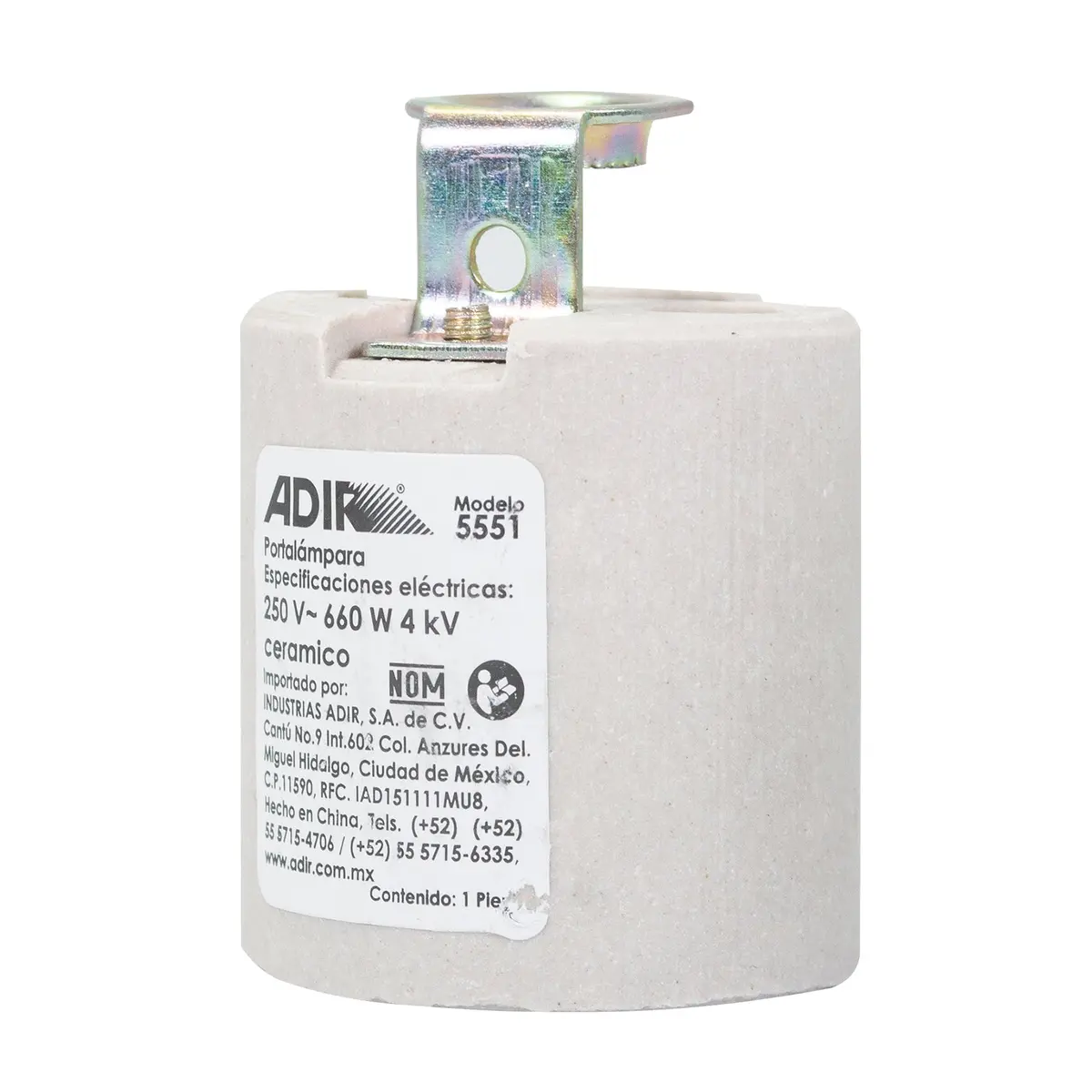 Soquet Adir Para Candil Con Niple - La Nueva Eléctrica 2