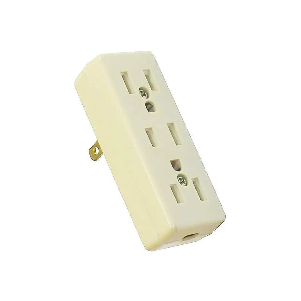 Contacto Adir Triple Aterrizado C/Patas - La Nueva Eléctrica 1