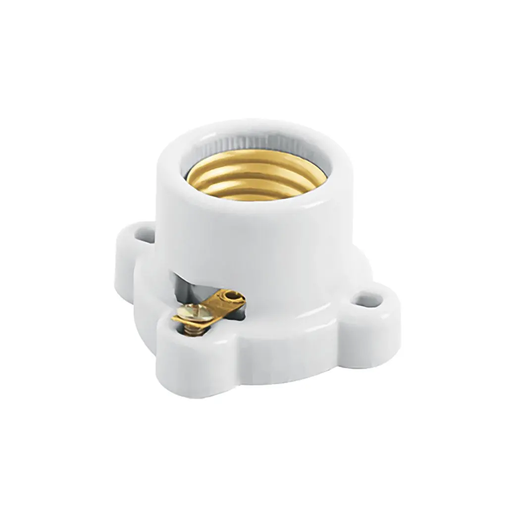 Soquet Adir Porcelana Cuadrado - La Nueva Eléctrica 1