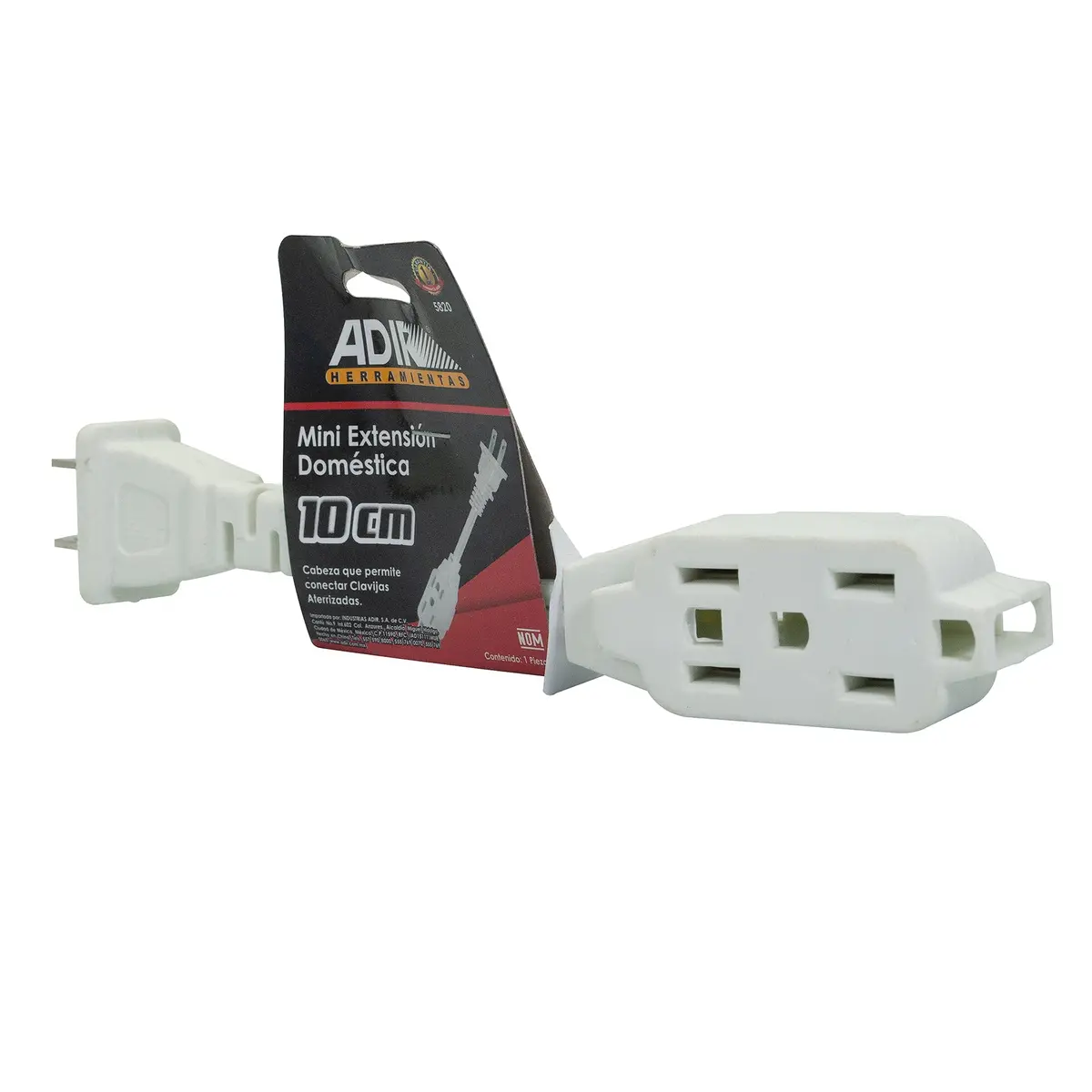 Extensión Adir Corta Doméstica 10 Cms - La Nueva Eléctrica 1