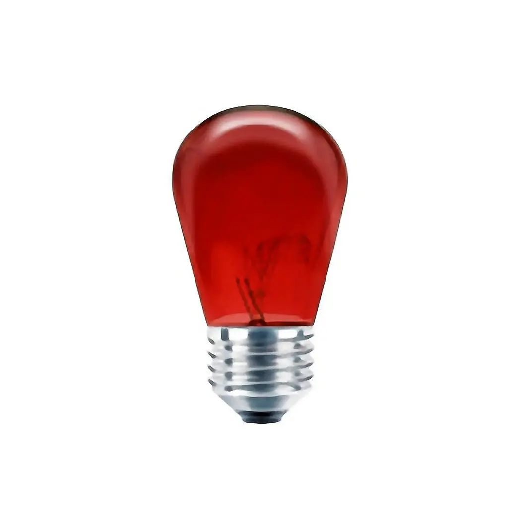 Foco Adir Anuncio 11 Watts Rojo Incandescente - La Nueva Eléctrica 1