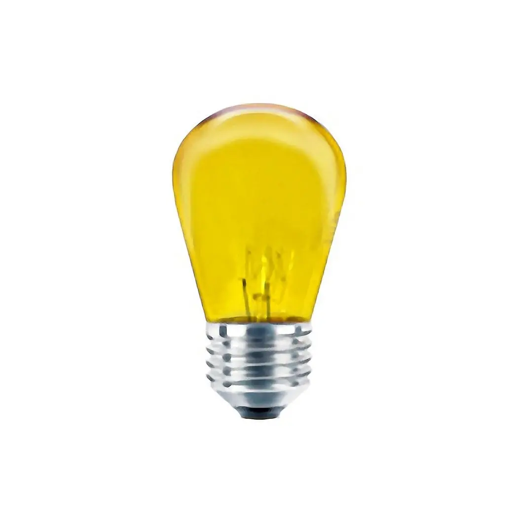 Foco Adir Anuncio 11 Watts Amarillo Incandescente - La Nueva Eléctrica 1