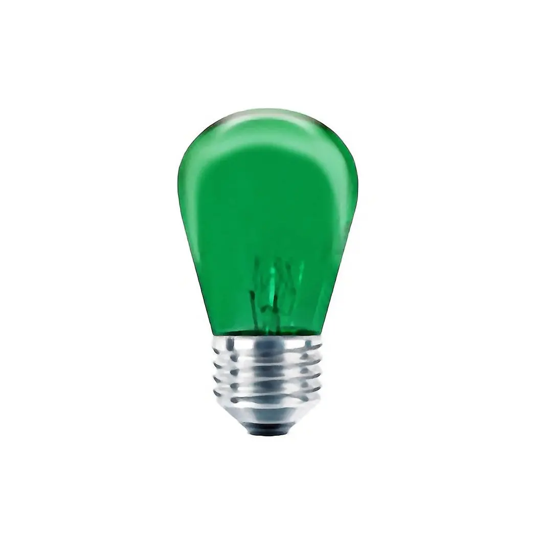 Foco Adir Anuncio 11 Watts Verde Incandescente - La Nueva Eléctrica 1