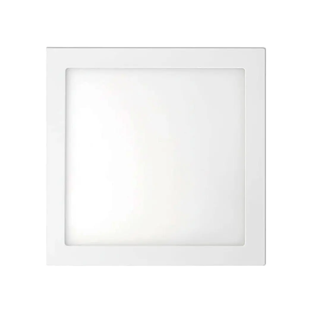 Empotrado Adir Extra Plano Cuadrado 15W Blanco Cálido - La Nueva Eléctrica 1