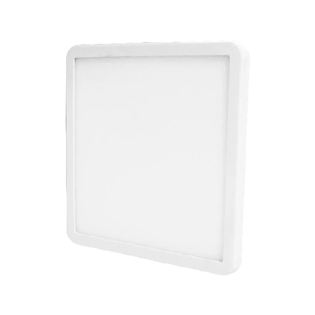 Empotrado Adir Led Cuadrado 9W Blanco Cálido Base Ajustable - La Nueva Eléctrica 1
