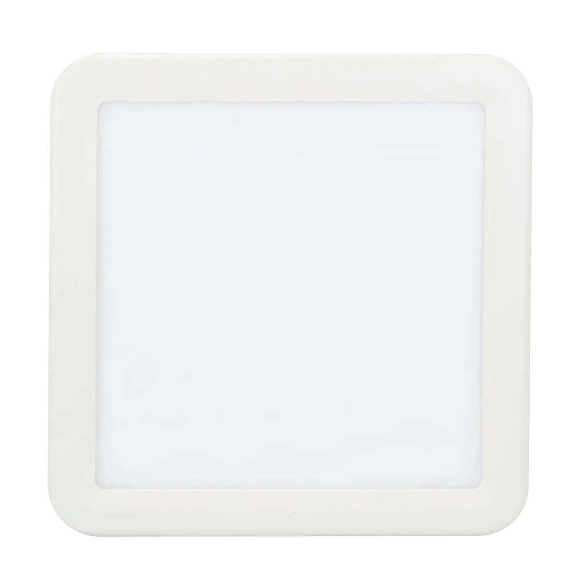 Empotrado Adir Led Cuadrado 9W Blanco Cálido Base Ajustable - La Nueva Eléctrica 2
