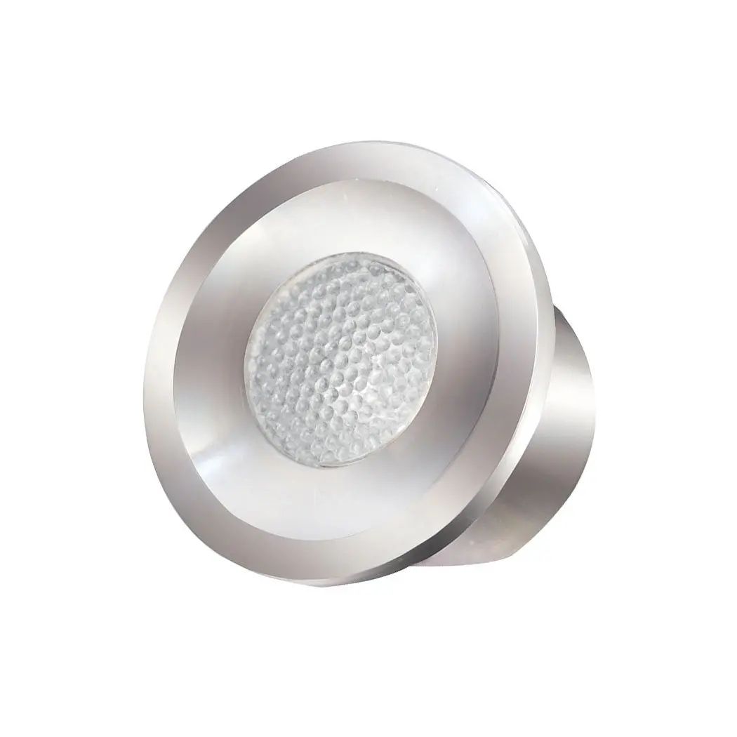Empotrado Micro Adir Led Circular Plata 1.5W Blanco Frío - La Nueva Eléctrica 1