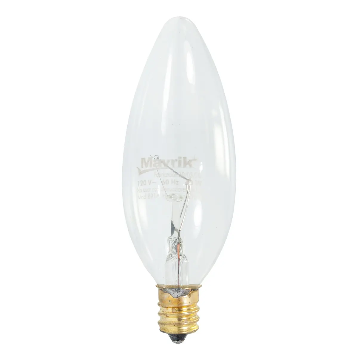 Foco Adir Tipo Vela E12 40W - La Nueva Eléctrica 1